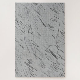 Quebra-cabeça Duro para resolver rabiscos aleatórios no papel