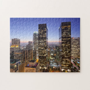 Quebra-cabeça Dusk View Los Angeles