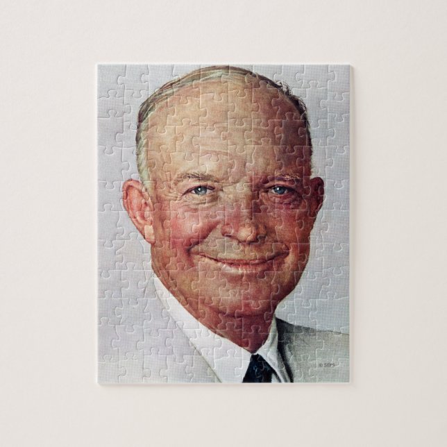 Quebra-cabeça Dwight D. Eisenhower (Vertical)