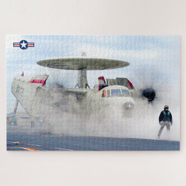 Quebra-cabeça E-2C HAWKEYE (20x30 polegadas) (Horizontal)