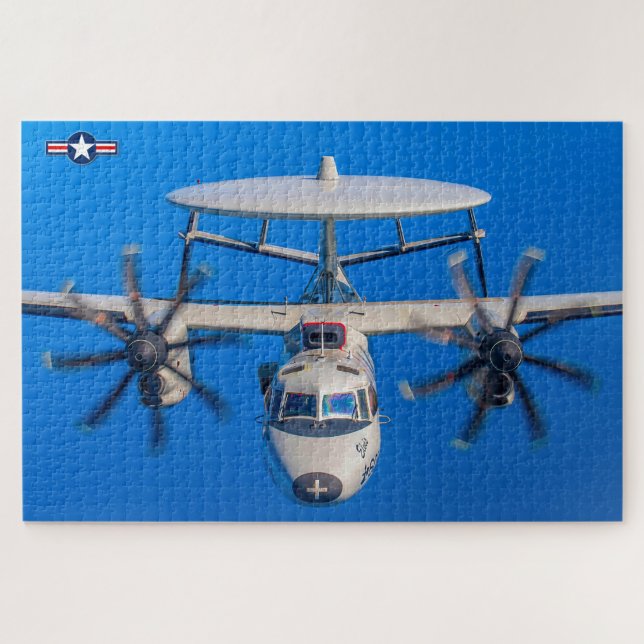 Quebra-cabeça E-2C HAWKEYE (20x30 polegadas) (Horizontal)