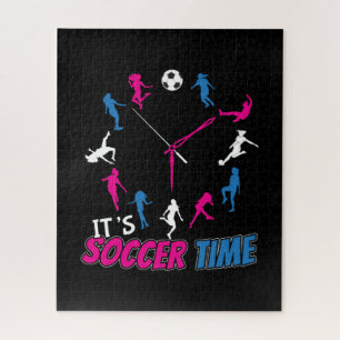 Quebra-cabeça É a citação das garotas do Soccer Time
