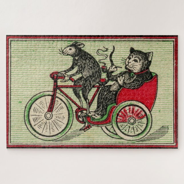 Quebra-cabeça É bom ser o gato (Horizontal)