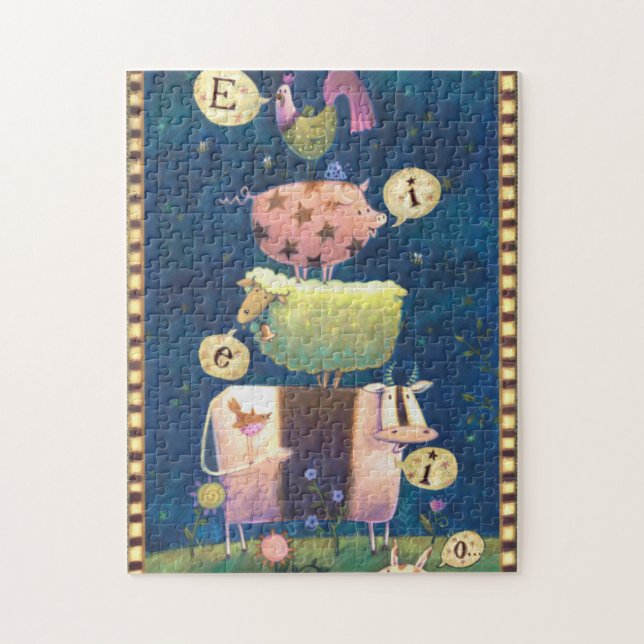 Quebra-cabeça E nesta fazenda (Vertical)