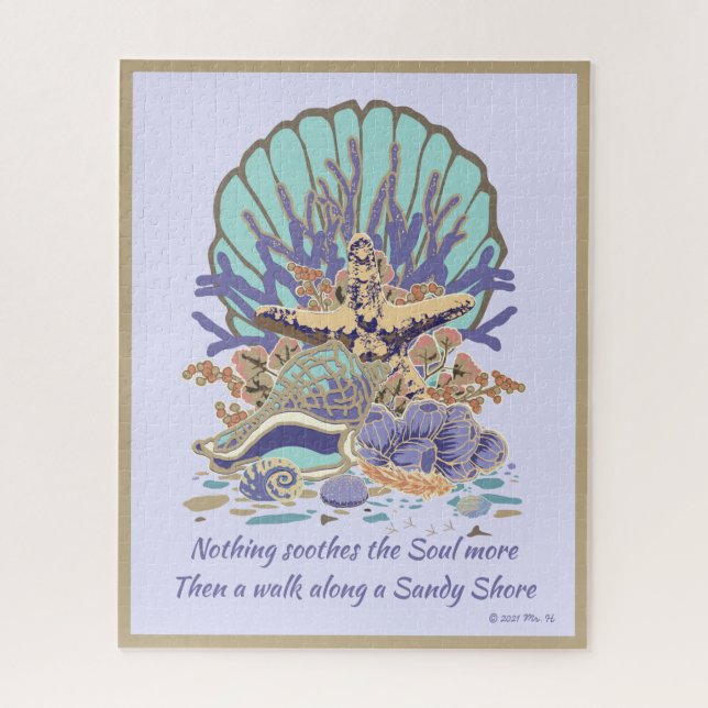 Quebra-cabeça É uma Impressão de Arte de Coisas Curtas 2 (Vertical)