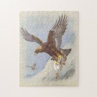 Quebra-cabeça Eagle dourado