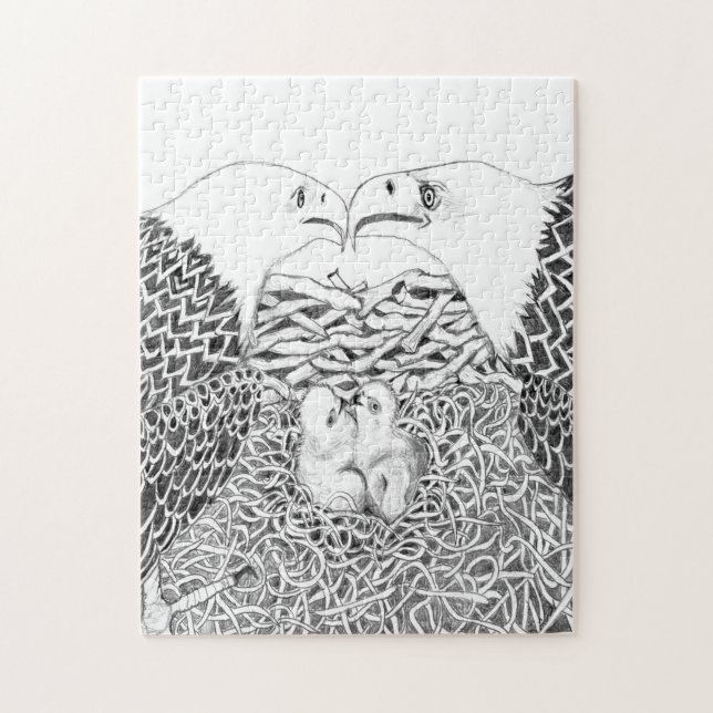 QUEBRA-CABEÇA EAGLES HARRIET + M GÊINAS FRATERNAIS MAIS FORTES N (Vertical)