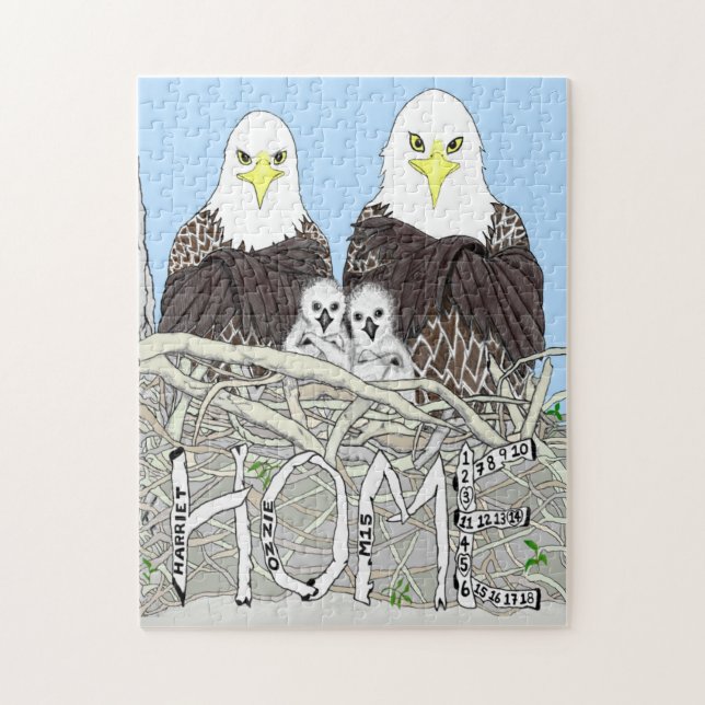 Quebra-cabeça Eagles Harriet Ozzie M15 Es 17+18 HOME STRONGER (Vertical)