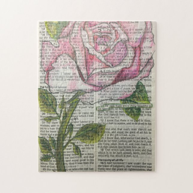 Quebra-cabeça Eclesiastes 3:11 - Ele Torna Todas As Coisas Linda (Vertical)