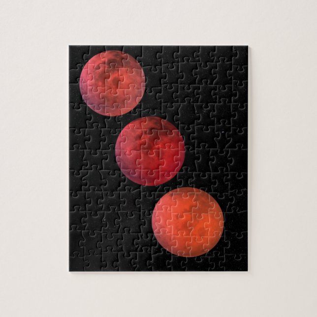 Quebra-cabeça Eclipse lunar (Vertical)