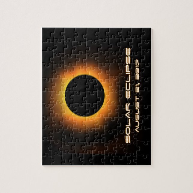 Quebra-cabeça Eclipse solar (Vertical)