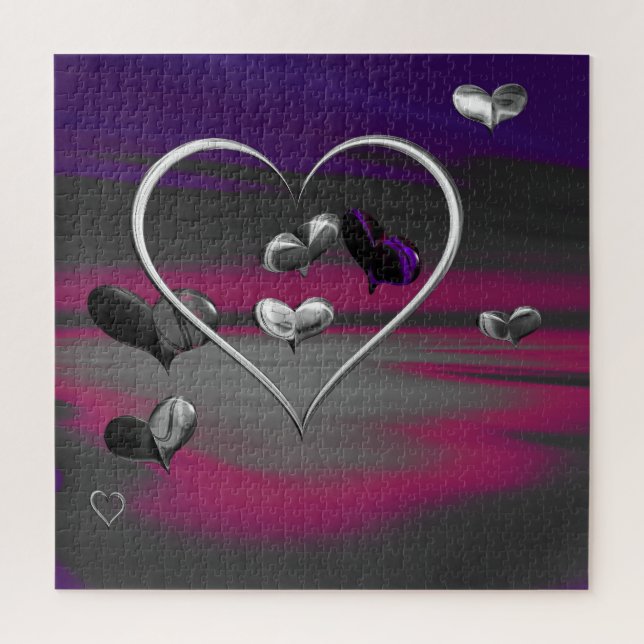 Quebra-cabeça Ecos de um Romance Metálico (Vertical)