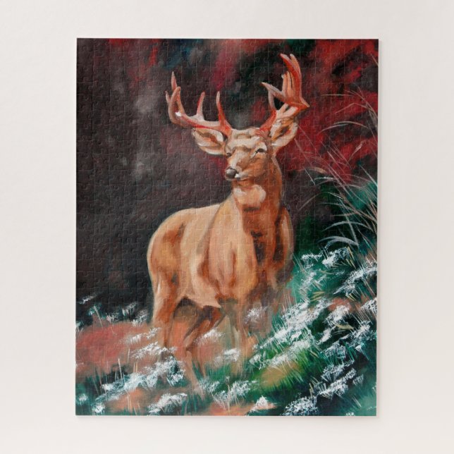 Quebra-cabeça Edelhert Puzzel (Vertical)