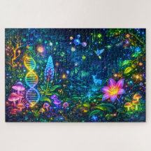 Éden Elétrico: Selva de Neon, Fauna e Cyber-DNA