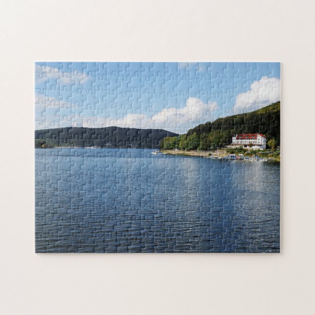 Quebra-cabeça Edersee em Nordhessen (Horizontal)