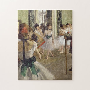 Quebra-cabeça Edgar Degas, A Classe Da Dança