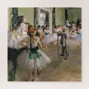 Quebra-cabeça Edgar Degas - A Classe da Dança