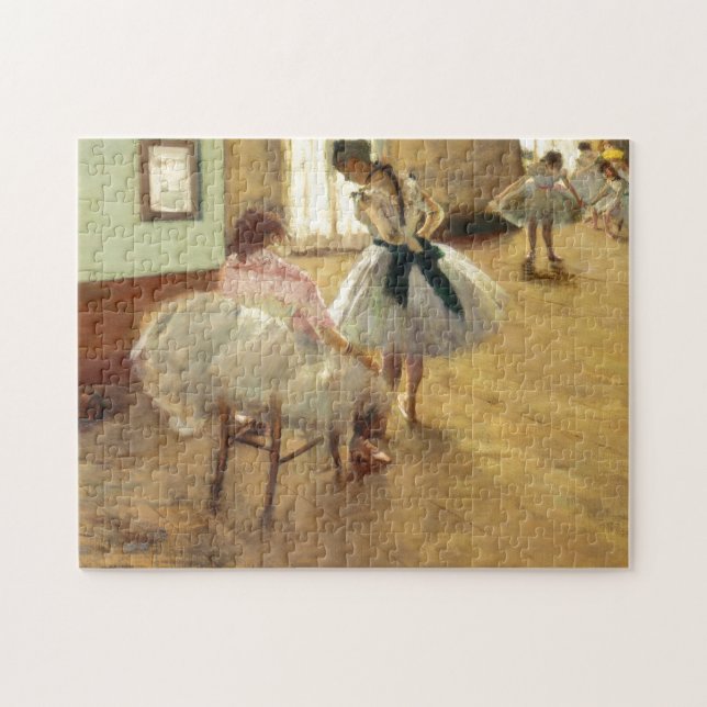 Quebra-cabeça Edgar Degas A Lição Da Dança (Horizontal)