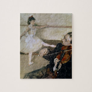 Quebra-cabeça Edgar Degas a lição de dança, c.1879
