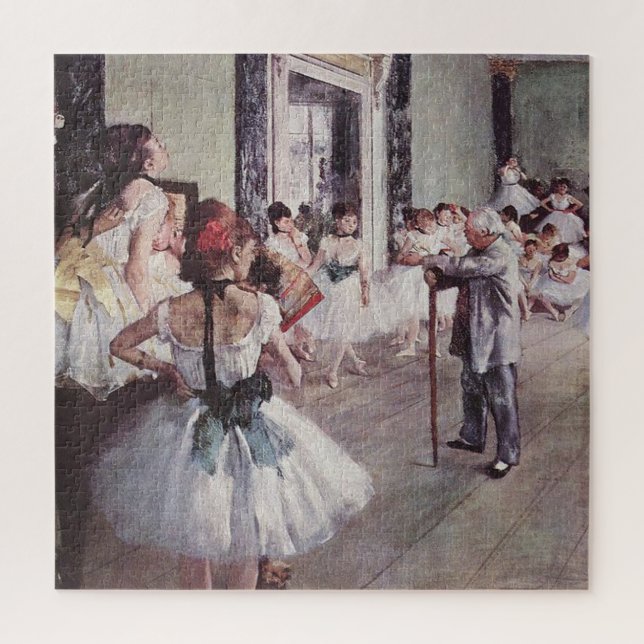 Quebra-cabeça Edgar Degas Classe de Dança (Vertical)