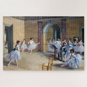 Quebra-cabeça Edgar Degas - Dance Foyer, Opera rue Le Peletier