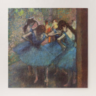 Quebra-cabeça Edgar Degas Dancers Em Impressionismo Azul Belas A