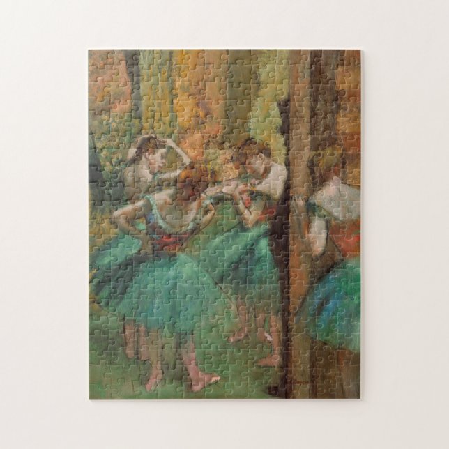 Quebra-cabeça Edgar Degas Dancers Pink e Green (Vertical)