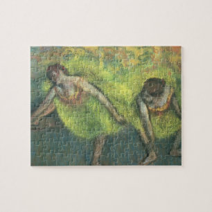 Quebra-cabeça Edgar Degas dois dançarinos que relaxam