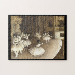 Quebra-cabeça Edgar Degas | Ensaio De Balés No Palco