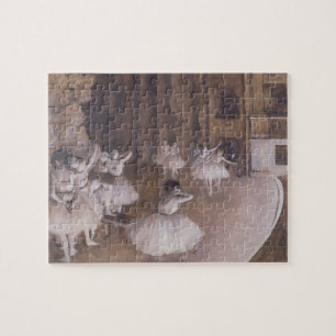 Quebra-cabeça Edgar Degas Ensaio de Balés no Palco, 1874