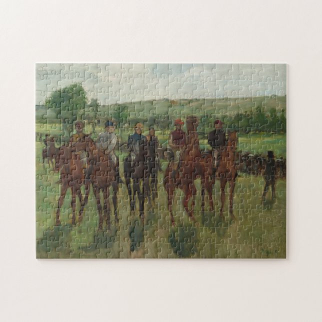 Quebra-cabeça Edgar Degas| Os Cavaleiros (Horizontal)