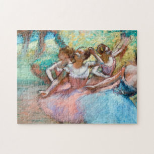 Quebra-cabeça Edgar Degas - Quatro Ballerinas no Palco