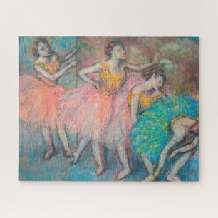 Quebra-cabeça Edgar Degas - Quatro Dançarinos
