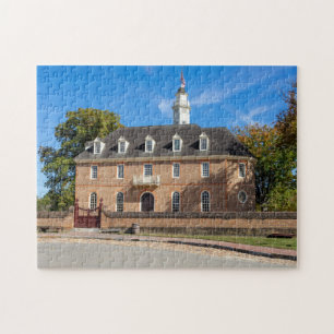 Quebra-cabeça Edifício de capitais em Colonial Williamsburg