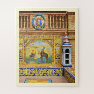 Quebra-cabeça Edifício decorativo espanhol