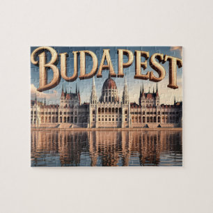 Quebra-cabeça Edifício do Parlamento Húngaro em Budapeste