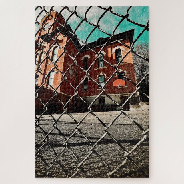 Quebra-cabeça edifício histórico de galena feehan (Vertical)
