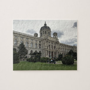Quebra-cabeça Edifício no Museu Quarter em Viena