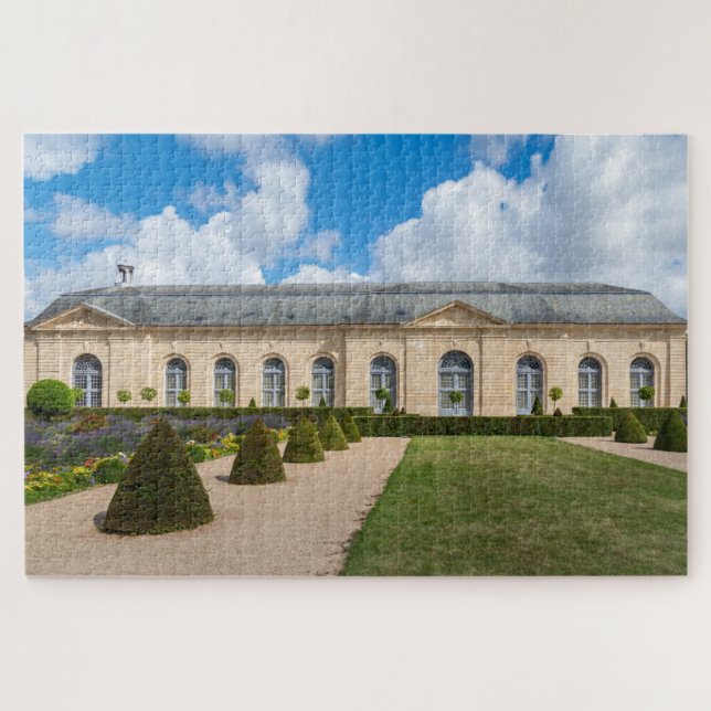 Quebra-cabeça Edifício Orangery em Parc de Sceaux - França (Horizontal)