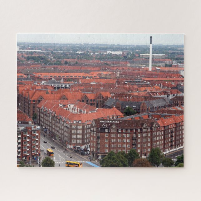 Quebra-cabeça edifícios de copenhagen (Horizontal)