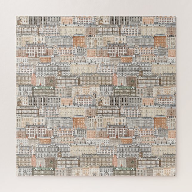 Quebra-cabeça Edifícios Europeus Antigos (Vertical)