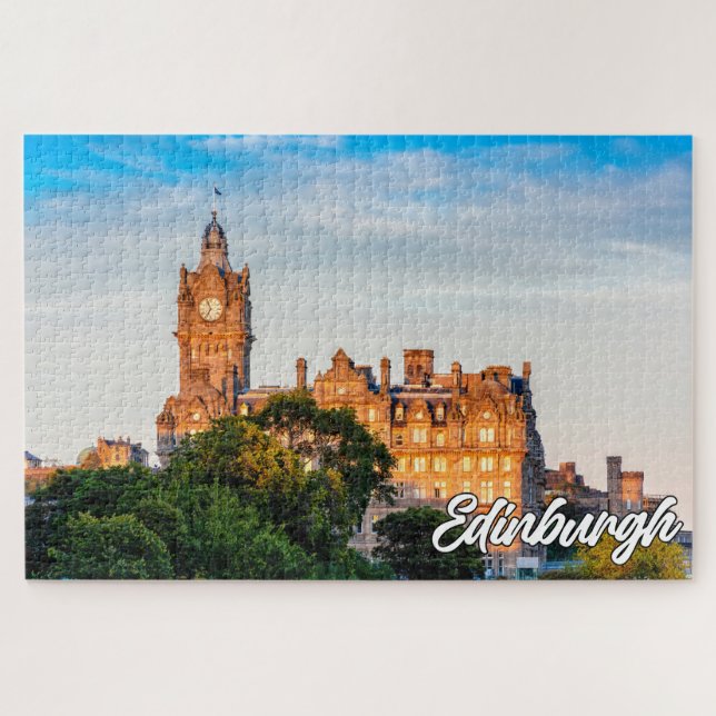 Quebra-cabeça Edimburgo, Escócia, Reino Unido (Horizontal)