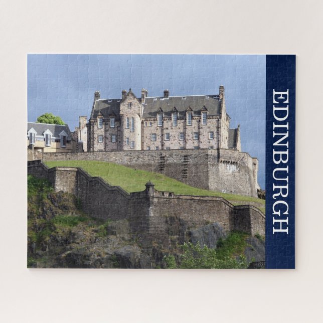 Quebra-cabeça edinburgh Castle scotland (Horizontal)
