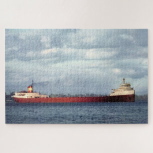Quebra-cabeça Edmund Fitzgerald Antigo Marítimo Grandes Lagos