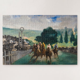 Quebra-cabeça Edouard Manet - As Corridas em Longchamp
