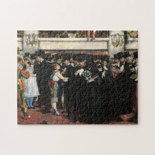 Quebra-cabeça Edouard Manet - Baile Mascarado na Ópera (Horizontal)