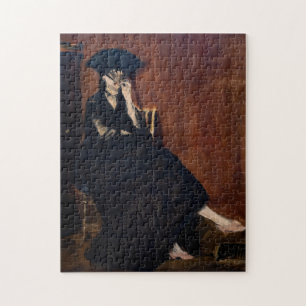 Quebra-cabeça Edouard Manet - Berthe Morisot com um ventilador