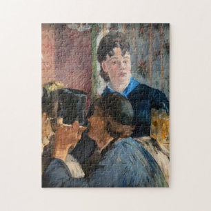 Quebra-cabeça Edouard Manet - garçonete servindo cerveja