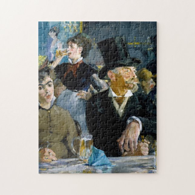 Quebra-cabeça Edouard Manet - No Café (Vertical)