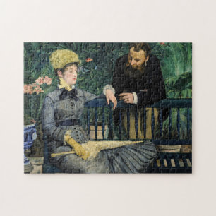 Quebra-cabeça Edouard Manet - No Conservatório